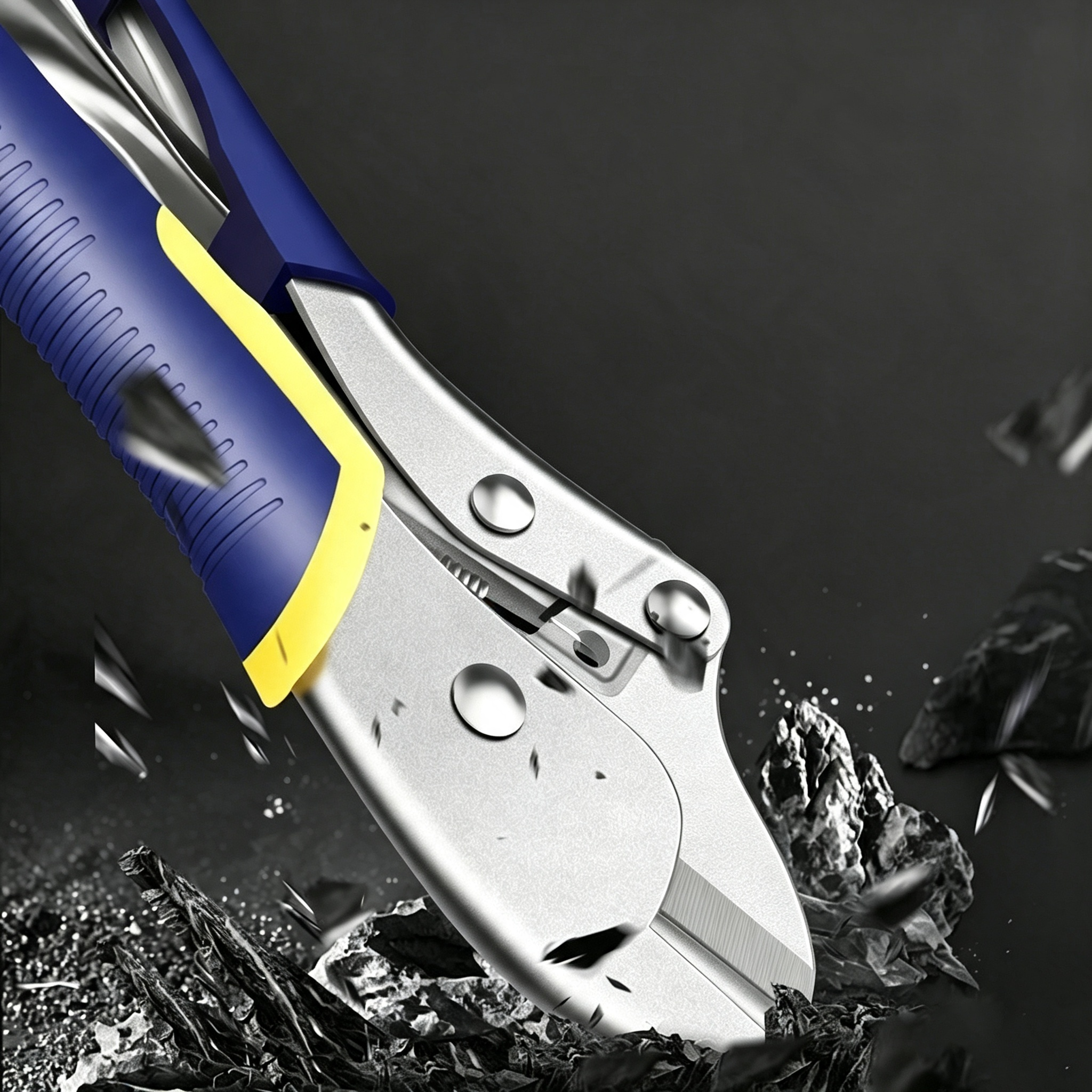Industrial-Grade Copper Tube Sealing Locking Pliers
